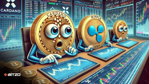 With Cardano (ADA) Facing a 'Death Cross' and Bulls Seeking a Comeback; XRP’s 4-Day Gain Sparks Community Optimism - Next ADA & XRP Price Moves