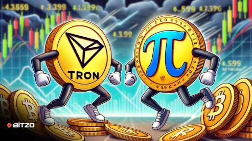 Tron (TRX) Nears Key Breakout as PI Network Price Soars Against Market – Can TRX and PI Withstand Volatile Conditions?