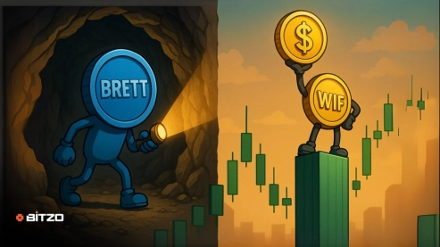 Brett (BRETT) in Discovery Mode – Will Dogwifhat (WIF) Retest $4 This Summer as Memecoins Lead Risk-On Rotation?