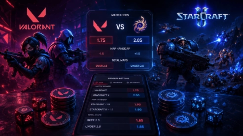 Valorant and StarCraft Betting Markets Explained