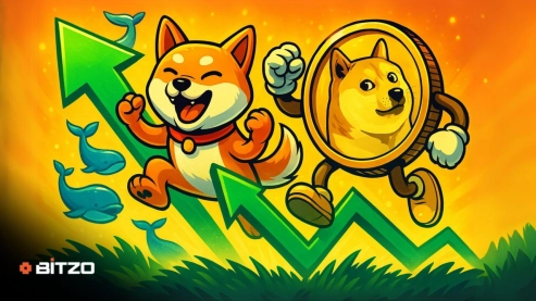Dogecoin (DOGE) Targets a Breakout Reversal, While Shiba Inu Sets New Price Goals – Rising Whale Activity Hints at an Imminent Memecoins Bounce