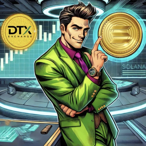 Emerging Trends in Crypto: DTX Exchange's Novelty Amidst Solana's Momentum
