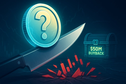 SUI Drops 7.5% Despite $50M Buyback — Hidden Bargain or Falling Knife?