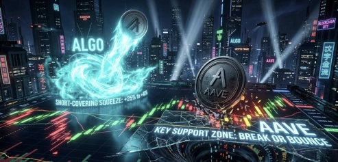 Algorand (ALGO) And Aave (AAVE): Breaking Lows Or Setting Up A Short‑Covering Squeeze?