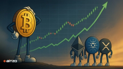 What's the Next Top for Bitcoin? After Clearing $112k, Analysts Set Their Sights Higher. But When Will the Time for Ethereum, Cardano, and XRP Come?