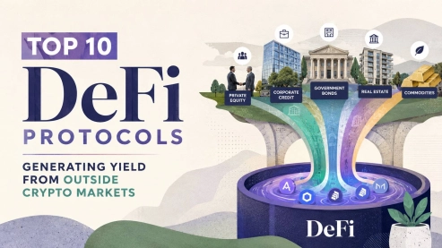 Top 10 DeFi Protocols Generating Yield from Outside Crypto Markets