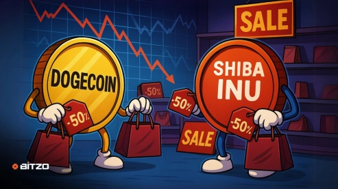 Market Sell-Off Creates Meme Coin Sale: Dogecoin (DOGE) vs. Shiba Inu (SHIB) – Which Will Rebound Hardest and Double in Value First After This Downside?
