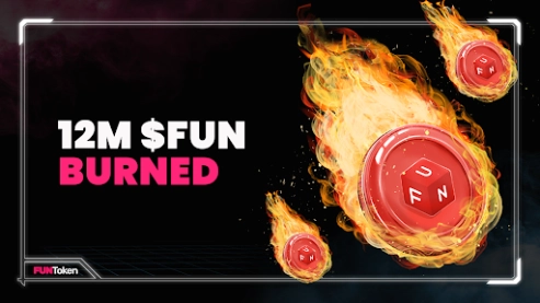 FUNToken Enhances Market Dynamics with a Major 12 Million Token Burn