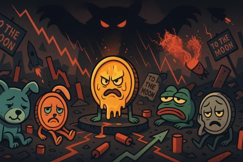 Top 5 Worst-Performing Meme Coins This Week