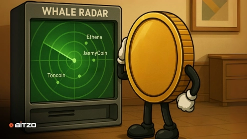 4 Top Bullish Cryptos in 2025 With Massive Whale Accumulation: Ethena (ENA), Toncoin (TON), JasmyCoin (JASMY) & Cosmos (ATOM)