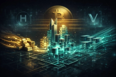 While Bitcoin Consolidates, RWA Protocols Like HBAR and VeChain Gain Momentum