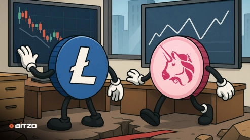 Technical Patterns Confirm: Litecoin & Uniswap Face Make-Or-Break Moment This Week