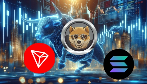 Top Crypto Choices This Week: TRX, Solana, BTC, and Dogen Poised for a Comeback