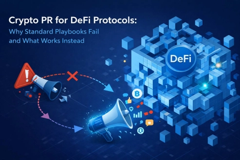 Crypto PR for DeFi Protocols: Why Standard Playbooks Fail and What Works Instead