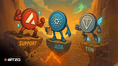 Support Level Analysis for AVAX, ADA & TON – Mid‑Term Price Projection Guide