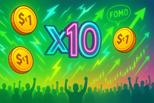 Top 3 Coins Under $1 That Could Rally x10 as Retail FOMO Returns by Year-End 2025