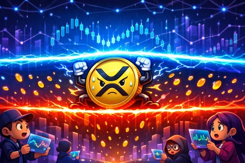 XRP Trapped Between Two Levels as Liquidity Tightens — Breakout or Breakdown First?