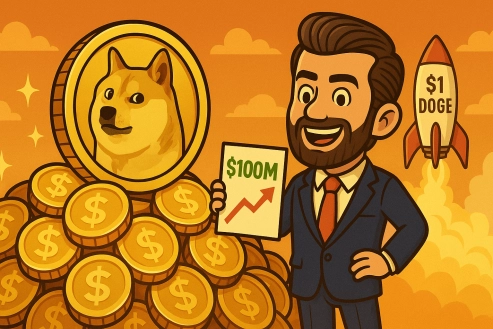 Trump Jr. Media Firm Predicts $100M Dogecoin Mining Profit — Could DOGE Finally Hit $1 in 2025?