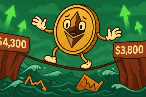 Ethereum Holds $4,300 Amid September Jitters — Can ETH Defend Support or Collapse Toward $3,800?