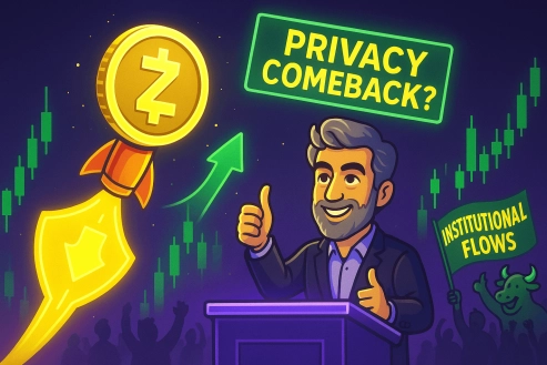 Zcash Jumps 140% in a Week as Naval Ravikant Endorses ZEC — Could Privacy Coins Make a Comeback?