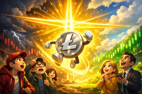 Litecoin Flashes Golden Cross — Early Signal of Market Recovery?