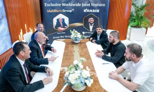 MultiBank Group and Khabib Nurmagomedov Launch an Exclusive Worldwide Multi-Billion-Dollar Joint Venture to Build the World’s First Regulated Tokenized Sports Ecosystem.