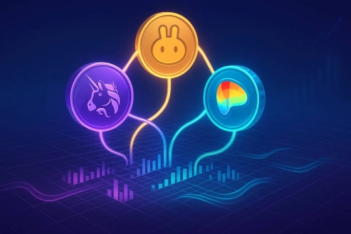 UNI, CAKE and CRV: DEX and Liquidity Protocols See Renewed Volume Interest