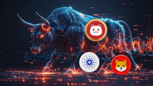 ADA and SHIB Encounter a New Challenger as CATZILLA Rockets to $1.