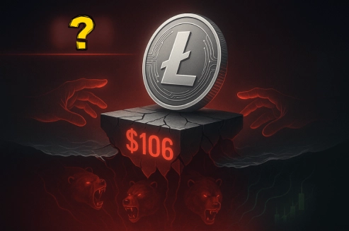Litecoin Risks Breaking $106 Support — Will Bears Drag LTC Back to Double Digits?