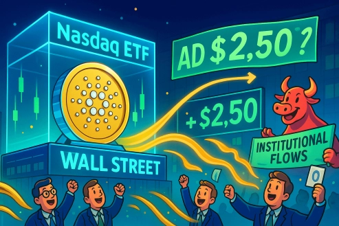 Cardano Added to Nasdaq Crypto Index ETF — Will ADA Rally to $2.50 on Institutional Flows?