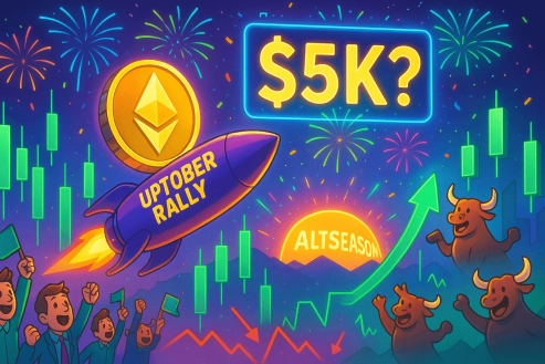ETH Joins Uptober Rally — Is $5K the Next Big Target Before Year-End?