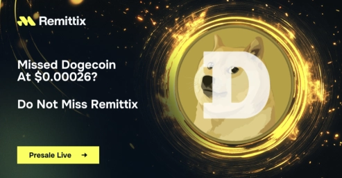 Dogecoin's remarkable surge throughout the year might be nearing its conclusion as astute investors pivot their earnings into the emerging cryptocurrency, Remittix.