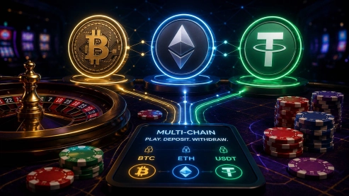 Multi-Chain Crypto Casinos Across BTC, ETH, and USDT