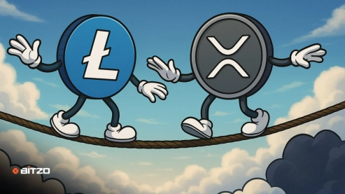 Litecoin and XRP Form Key Support Zones—Reversal or Further Drop Ahead?