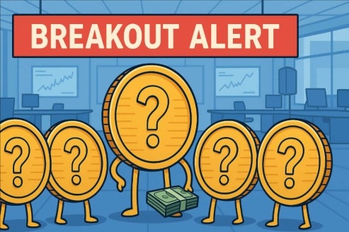 Breakout Alert: 5 Cryptos Forming Classic Bullish Patterns Right Now