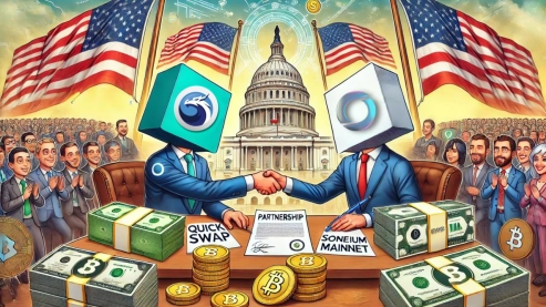 QuickSwap Joins Forces with Soneium Mainnet Amid U.S. Policy Shift Toward Crypto