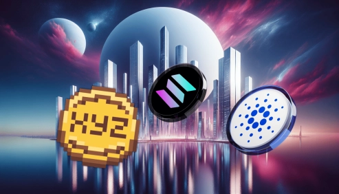 Cardano Eyes $0.90 as Solana Consolidates Around $163 — Can XYZepe’s Token Burns and Airdrops Deliver Bigger Gains?