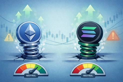 ETH and SOL Fail to Trigger Follow-Through Buying Despite Oversold Metrics