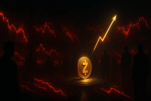 Zcash Surges 35% in a Bear Market — The Only Major Altcoin Breaking Trend.