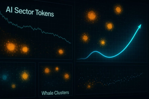 AI Sector Down Bad — But Whale Clusters Suggest Big Bounce Setup