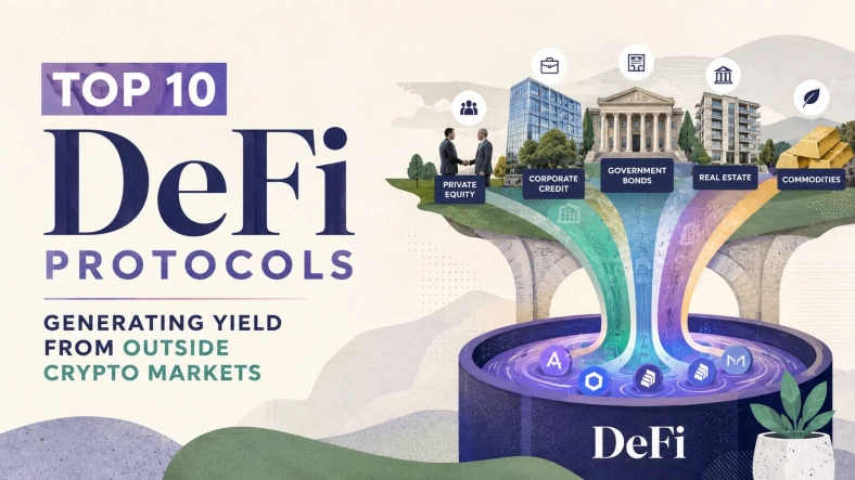 Top 10 DeFi Protocols Generating Yield from Outside Crypto Markets