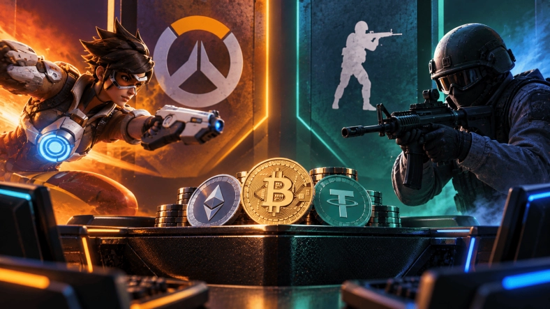 Overwatch and Counter-Strike Esports Betting with Crypto