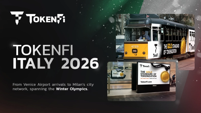 TokenFi Unveils High-Visibility Branding Campaign Across Italy Ahead of 2026 Winter Olympics