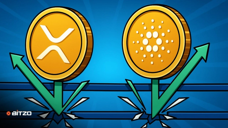Investors Celebrate as XRP and ADA Break Resistance — Recovery Momentum Building