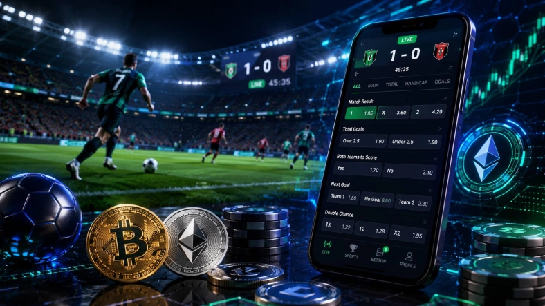 Crypto Sportsbooks Ranked for Live In-Play Betting