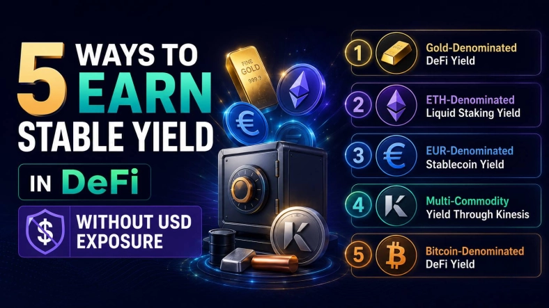 5 Ways to Earn Stable Yield in DeFi Without USD Exposure