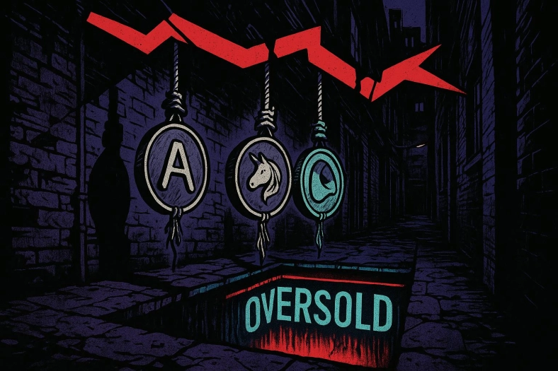 Altcoins Like AAVE, UNI, and CRV Look Oversold — Breakout Soon or Deeper Freefall Ahead?