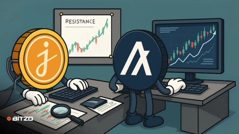 Cronos (CRO) and JasmyCoin (JASMY) Indicate Upward Momentum – Price Milestones of $0.21 and $0.03 Ahead?