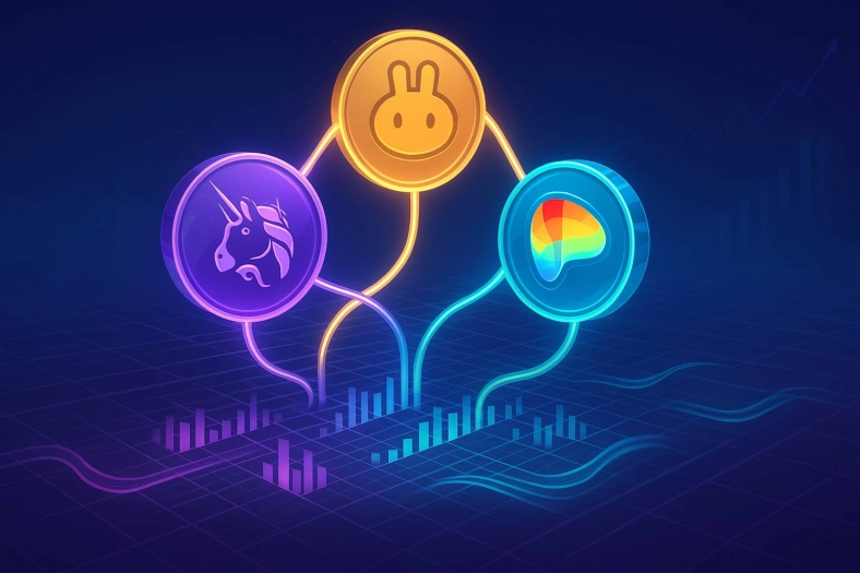 UNI, CAKE and CRV: DEX and Liquidity Protocols See Renewed Volume Interest