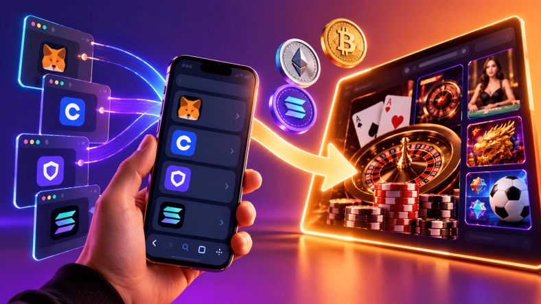 Wallet Browsers and Web3 Casinos: 8 Platforms Compared on In-App Play